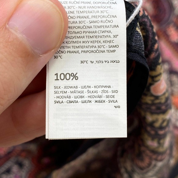 RESERVED Premium Silk Headscarf NWT - Picture 3 of 4